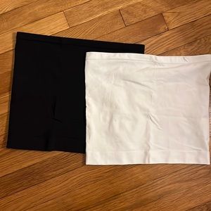 Two pack, maternity belly band pants